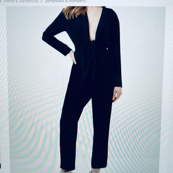 Elegant Black Jumpsuit - Picture 1 of 6